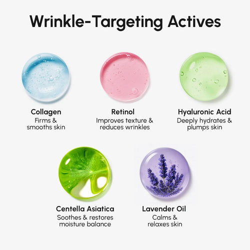 Anti wrinkle therapy patches